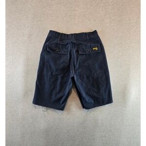 Stan Ray Utility Shorts Mens 28 Navy Ripstop Made In USA Cut Off Fatigue 11in